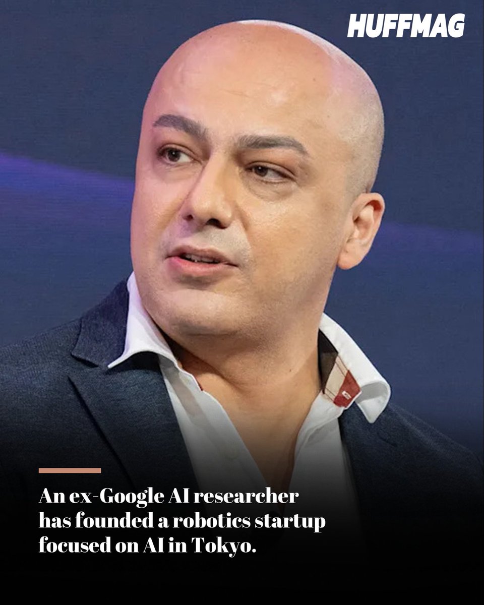 huffmagz's tweet photo. Innovation meets experience. A former Google AI researcher launches a new robotics startup in Tokyo, aiming to push the boundaries of artificial intelligence and robotics.

#ArtificialIntelligence #Robotics #TechInnovation #Startup #huffmag https://t.co/K0GuPT2Wtp