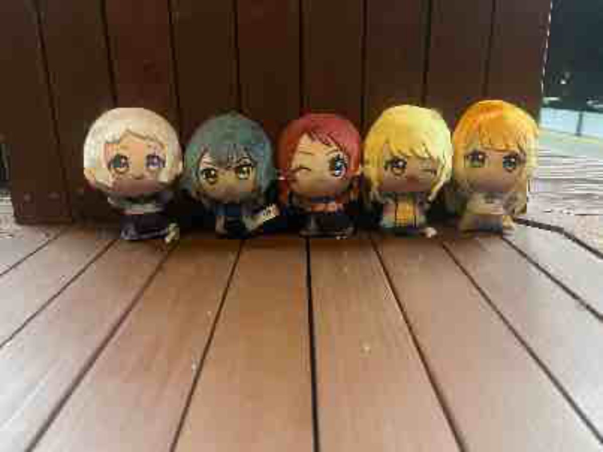 アナログカメラで撮影した風の1-1組in高尾山口駅
#初星学園ぬいぬい部