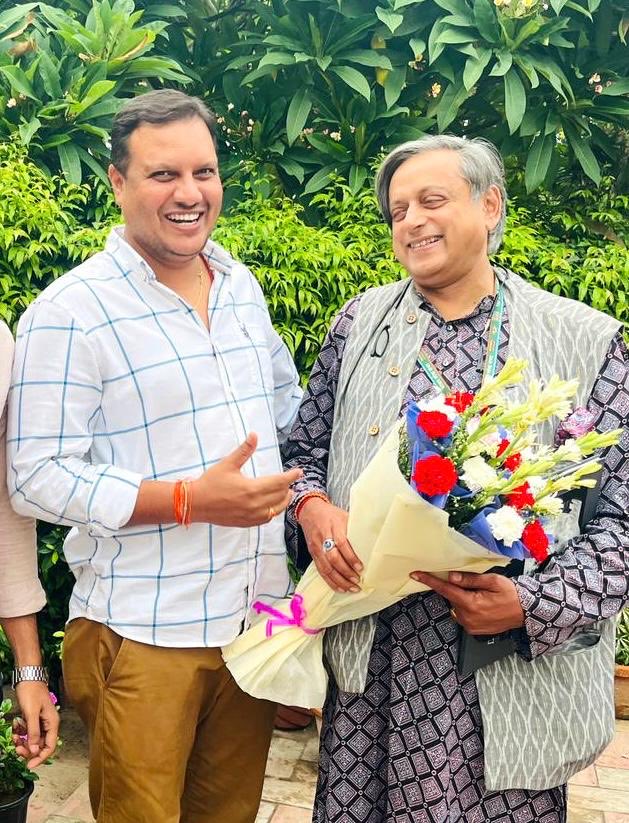 A voice of wisdom, A mind of brilliance,
And words that inspire a nation.
Your intellect, grace, and vision continue to enrich India’s democratic discourse.
Wishing you a very Happy Birthday, <a href="/ShashiTharoor/">Shashi Tharoor</a> Sir, may your journey of ideas and leadership keep illuminating many more