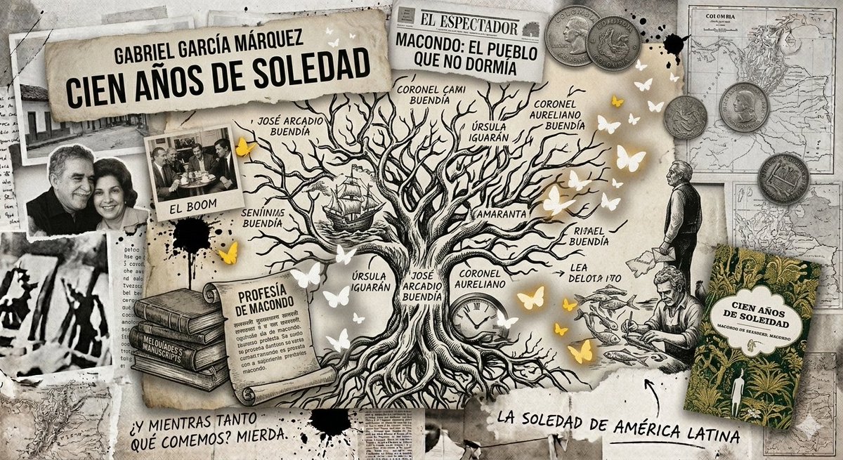 DanielL49840574's tweet photo. Post 7 (The Icons)
Tenemos personajes icónicos:
Úrsula Iguarán: La verdadera jefa, vivió como 120 años y mantuvo la casa en pie mientras los hombres hacían guerras o inventos locos. 👵💪
#MainCharacterEnergy #IconsOnly #GaboCharacters
#MindBlown #EpicEnding #GaboGOAT https://t.co/19eeIrQsUk
