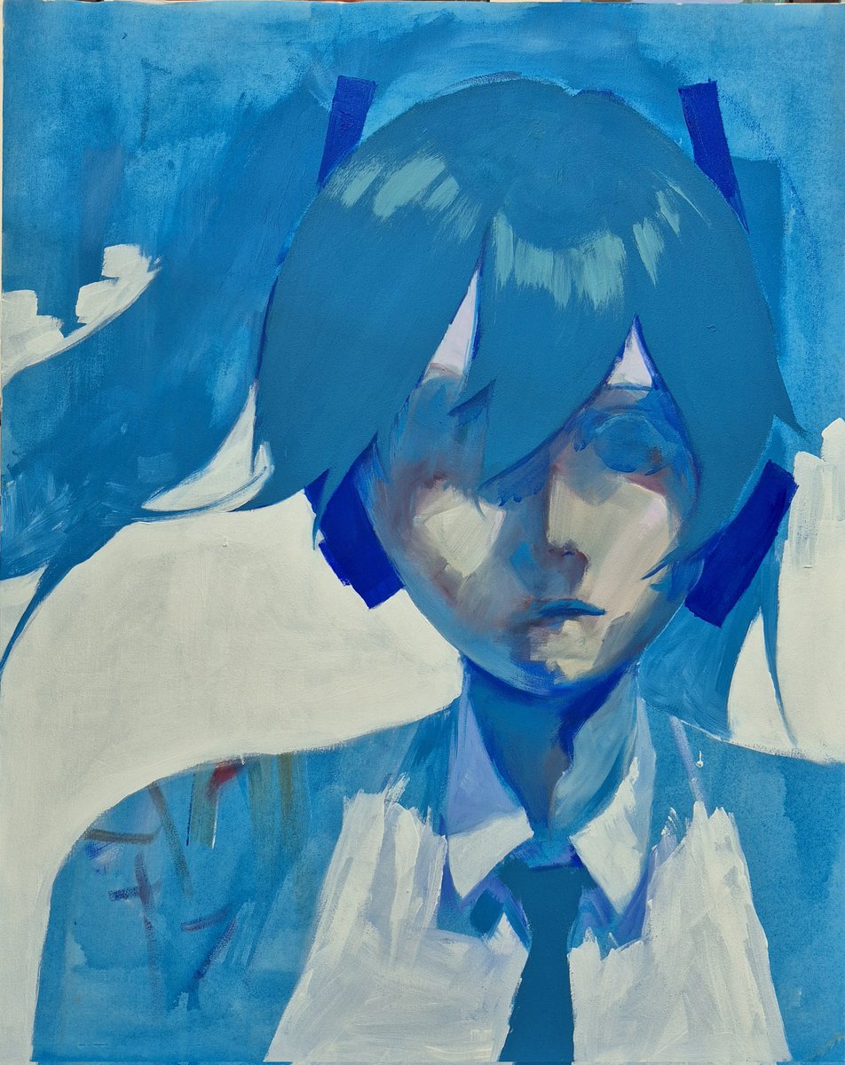 Hatsune Miku no Shoushitsu
Acrylic on Canvas
#ミクの日2026