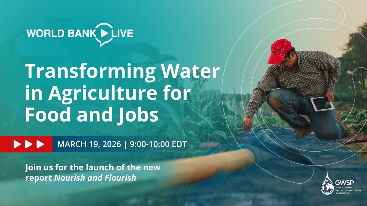 World Bank Water tweet media