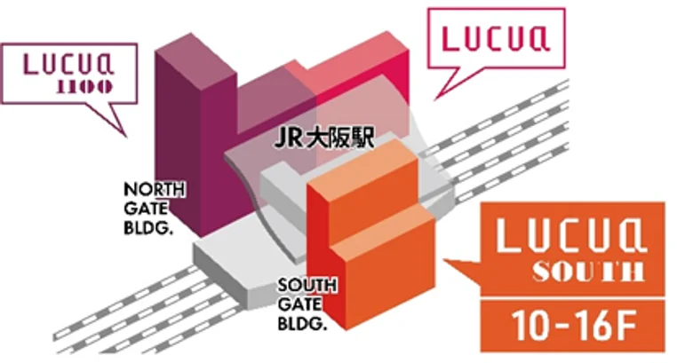 ルクア大阪の新館『LUCUA SOUTH』の一部が2026年4月5日開業！

JR大阪駅直結のファッションビル「ルクア大阪」の新館『LUCUA SOUTH（ルクア サウス）』が、JR大阪駅直結の「サウスゲートビルディング」10～16Fに、2026年4月5日(日)に開業します。

『LUCUA