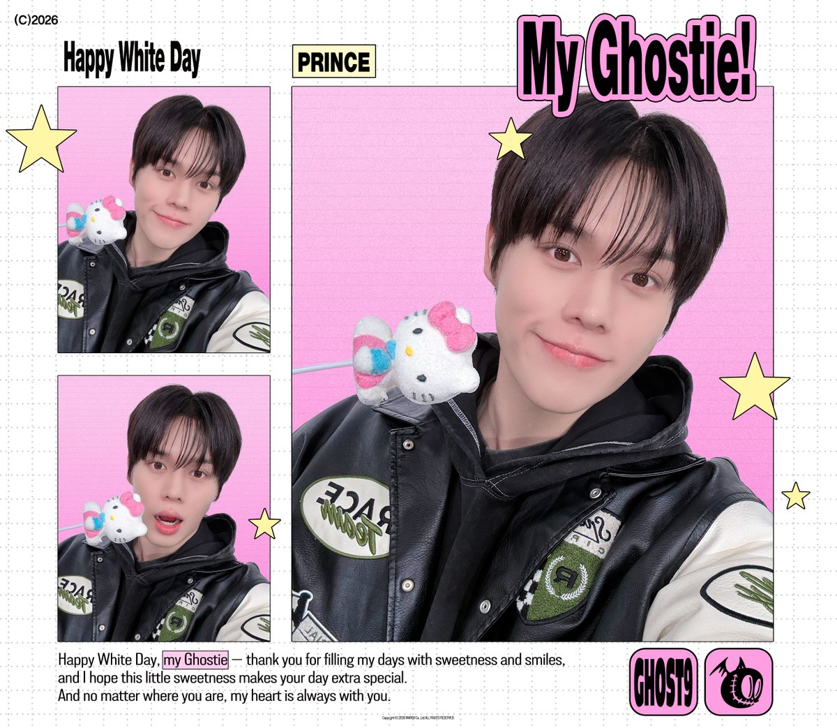 GHOST9OFFICIAL's tweet photo. [💌]

𝙈𝙮 𝙂𝙝𝙤𝙨𝙩𝙞𝙚 𝘿𝙖𝙮  ⋆𐙚₊˚⊹♡
(ᴡʜɪᴛᴇ ᴅᴀʏ)┄┄♡゛

#GHOST9 #고스트나인
#CHOIJUNSEONG #최준성
#PRINCE #프린스
#LEEWOOJIN #이우진
#LEEJINWOO #이진우 https://t.co/NXdXvqfp53
