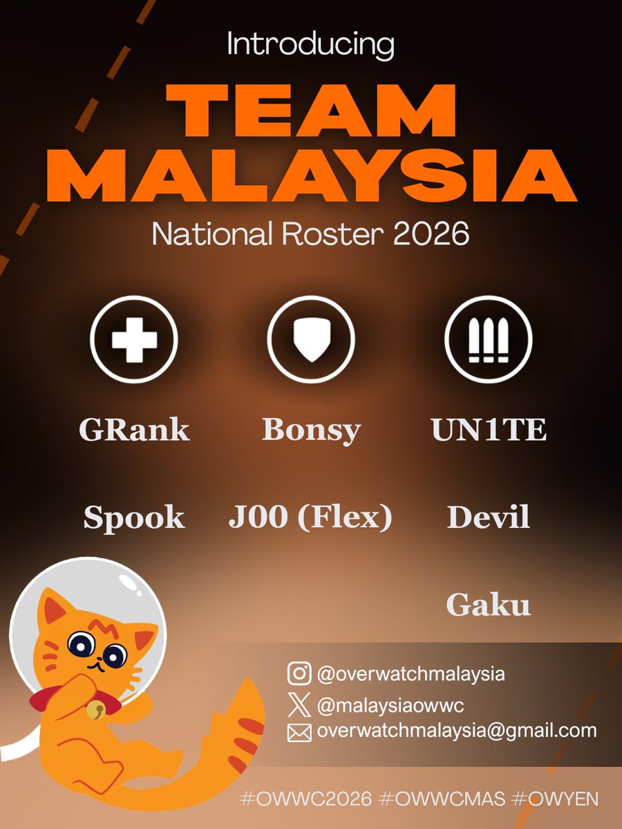 Team Malaysia Overwatch tweet media