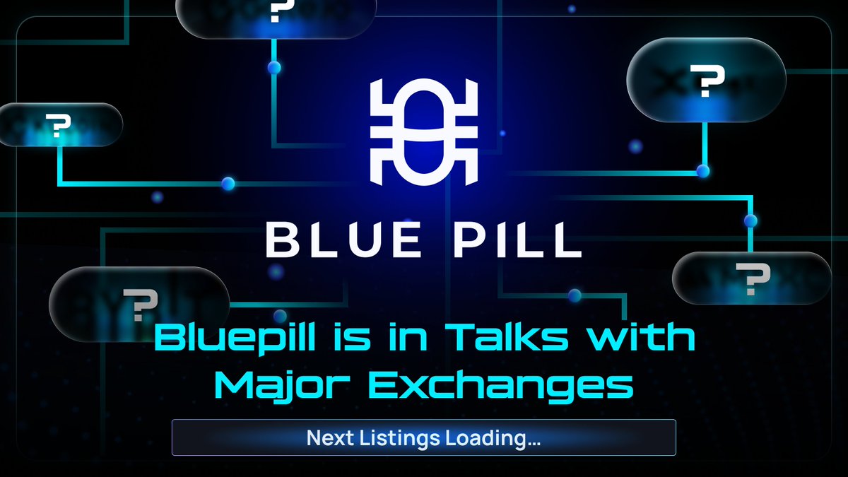 bluepillaudit's tweet photo. 👀 Something BIG is brewing…
After our upcoming listing on Coinstore, Bluepill is now in talks with major global exchanges

Coinstore is just the first step.
Liquidity expansion is loading.
Global exposure is coming.

$BP is positioning for serious momentum
Stay close. The next listing announcement could change everything.

#Bluepill