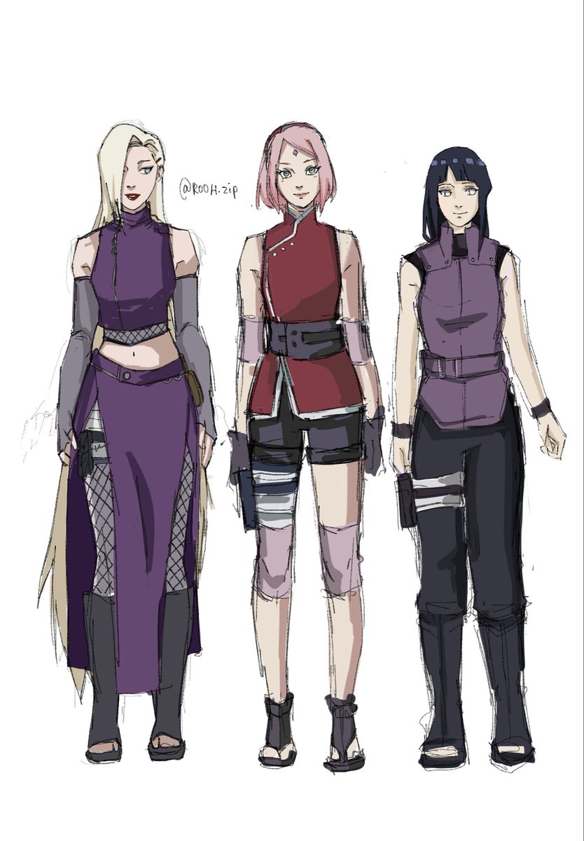 roohzip's tweet photo. #narutofanart #sakuraharuno #hinata_hyūga #inoyamanka https://t.co/2cjenObBgr
