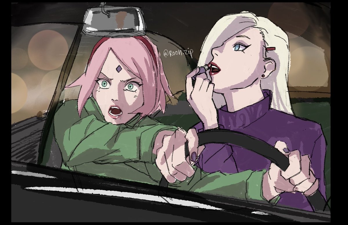 roohzip's tweet photo. #narutofanart #sakuraharuno #hinata_hyūga #inoyamanka https://t.co/2cjenObBgr