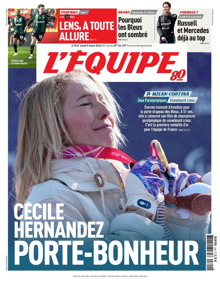 L'Équipe tweet media