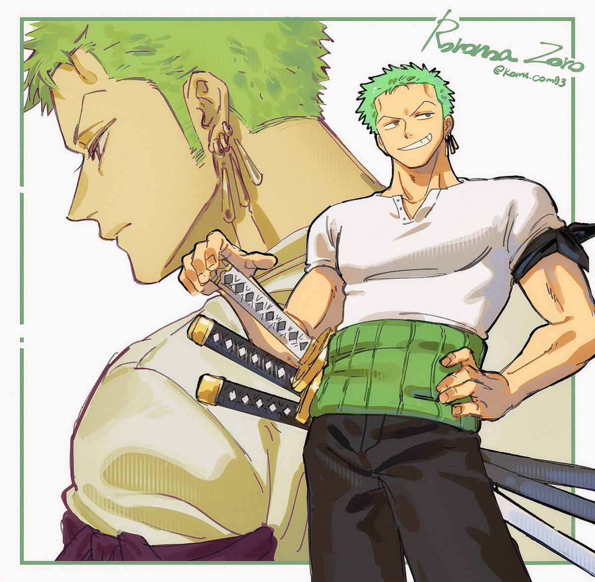 ワンピース　初期　ゾロ 初期ゾロ #onepiece