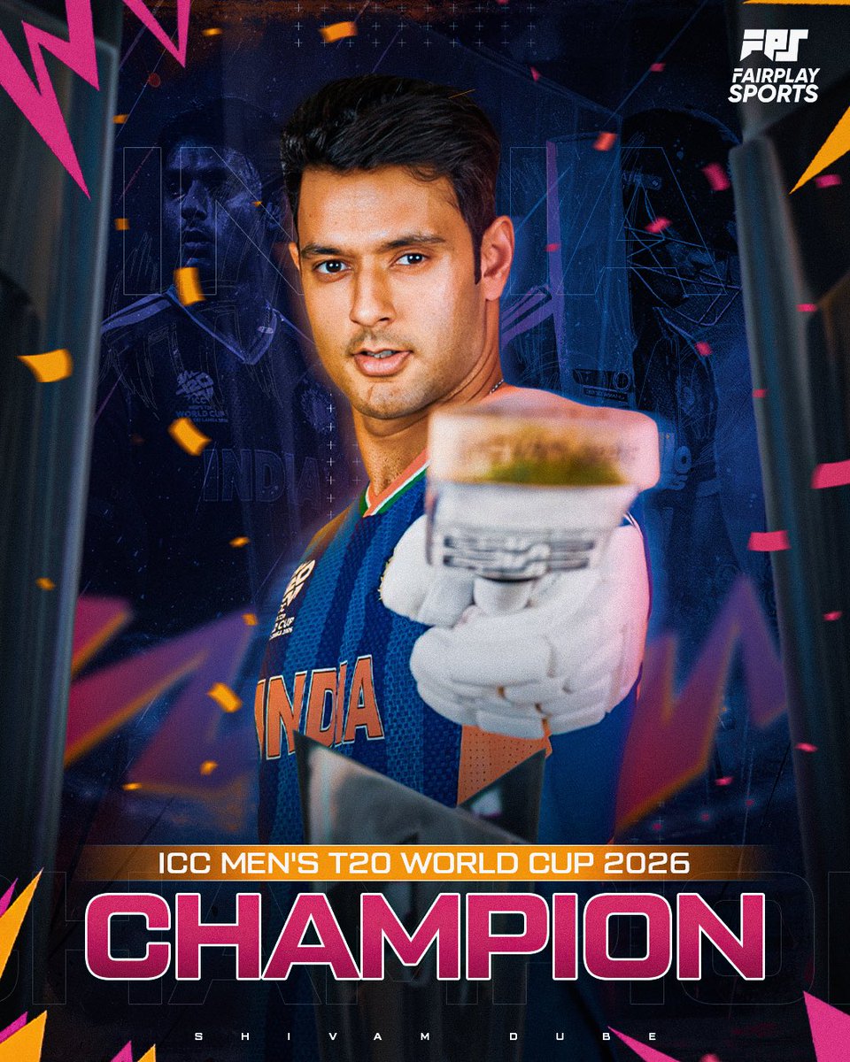 FairPlaySports_'s tweet image. Delivering when it matters the most. 🏆

ICC Men’s T20 World Cup 2026🏏
India vs New Zealand 

#T20WorldCup #T20WorldCup2026 #WorldCupFinal #TeamIndia #INDvsNZ #CricketTwitter #BCCI #Champions
