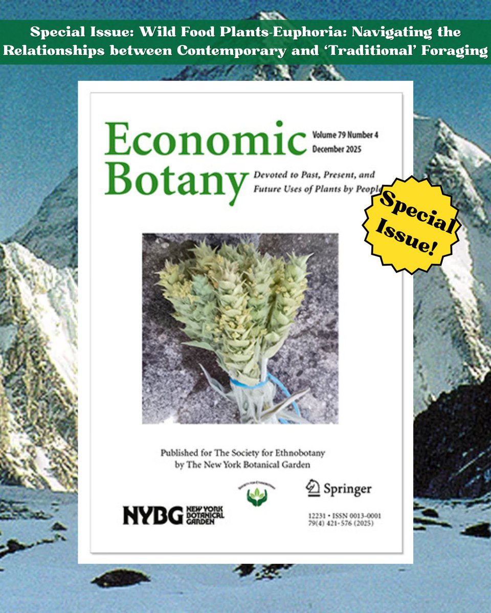 Society for Ethnobotany tweet media