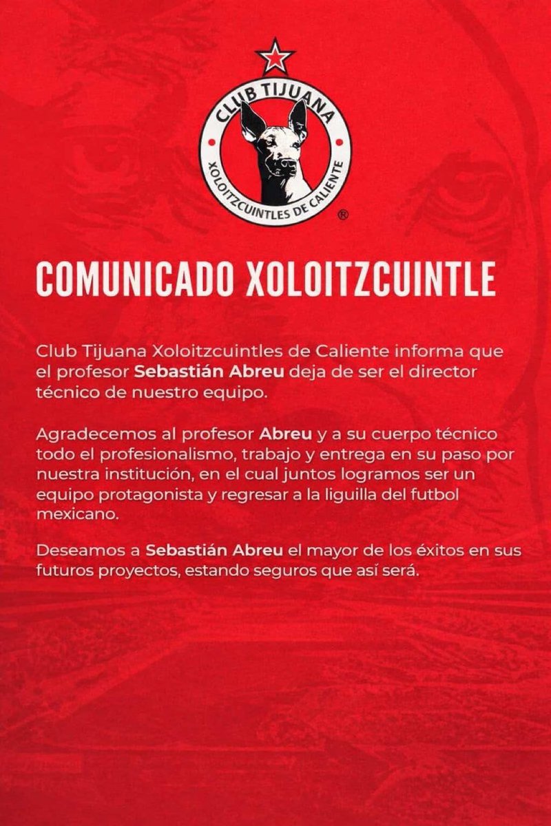 elemanem72's tweet image. Comunicado oficial. 

Adiós Abreu.