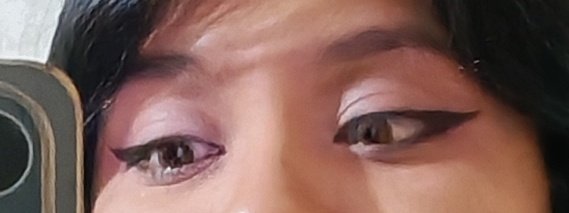 Meh, el delineado me ha quedado mejor en otras ocasiones pero no quedó tan mal ese