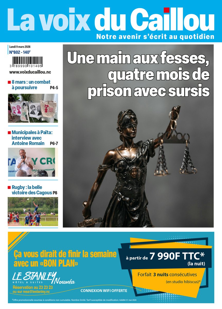 LaVoixduCaillou's tweet photo. 🗞️ À la une de votre quotidien, lundi 9 mars
🌐 Disponible dès à présent sur notre site internet ⤵️
https://t.co/fjDC758Zw6 https://t.co/Bg1gZqrWGV