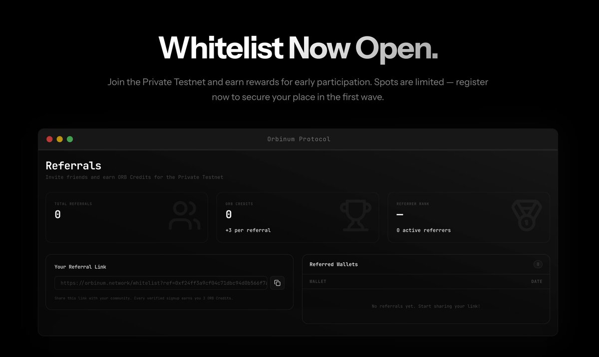 Orbinum Network tweet media