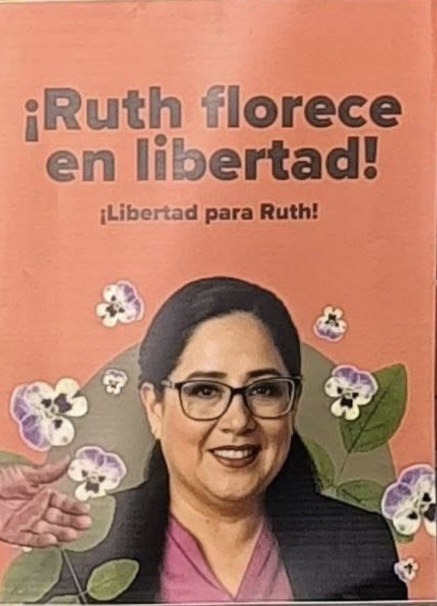 Estamos con vos #RuthLópez 
Hasta verte libre y darte el abrazo!!
#8deMarzo2026