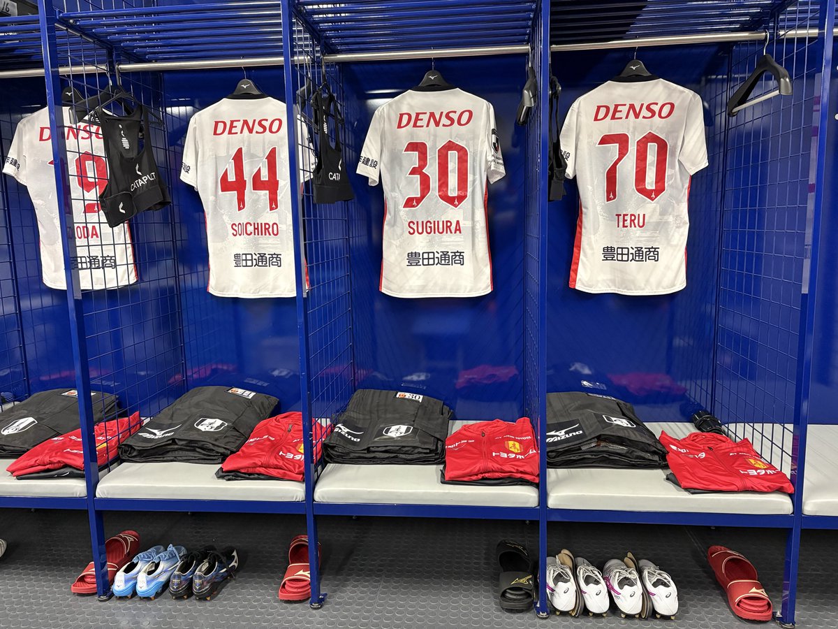 Kitman89's tweet photo. 2026シーズン
🆚アビスパ福岡戦　WIN🔥
この調子で🔥⚽️

#名古屋グランパス
#グランパス
#ミズノ
#明治安田Jリーグ百年構想リーグ
#ホペイロ
#アビスパ福岡
#福岡 https://t.co/mJnfcSCr2G