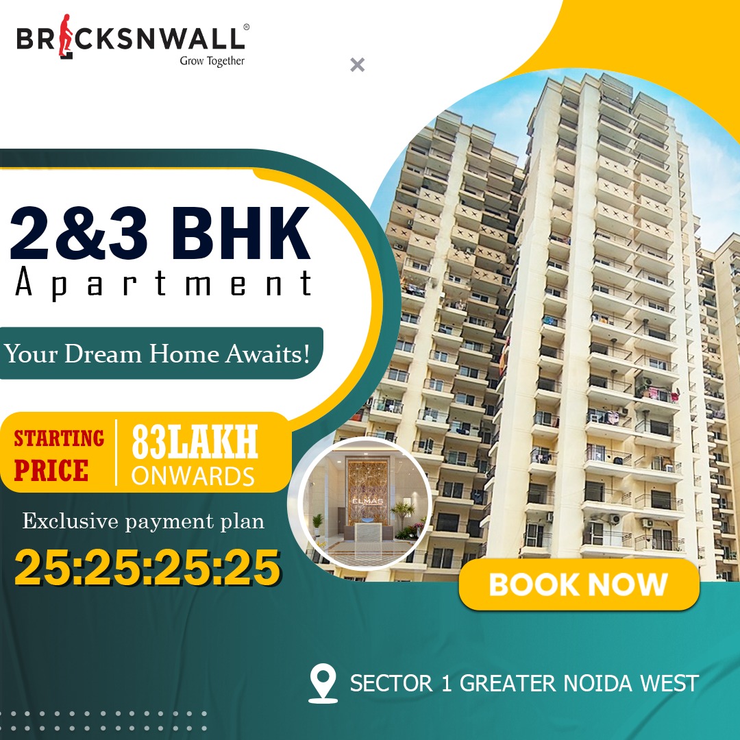 BricksnwallInd's tweet image. bricksnwall.com/Apex-Aura
Your dream home is here! 2 &amp;amp; 3 BHK premium apartments in Sector 1, Greater Noida West, starting at just ₹83 Lakh. Enjoy world-class amenities, a prime location, and a lifestyle you deserve.

#apexaura #2bhkflats #3bhkflats #Bricksnwall