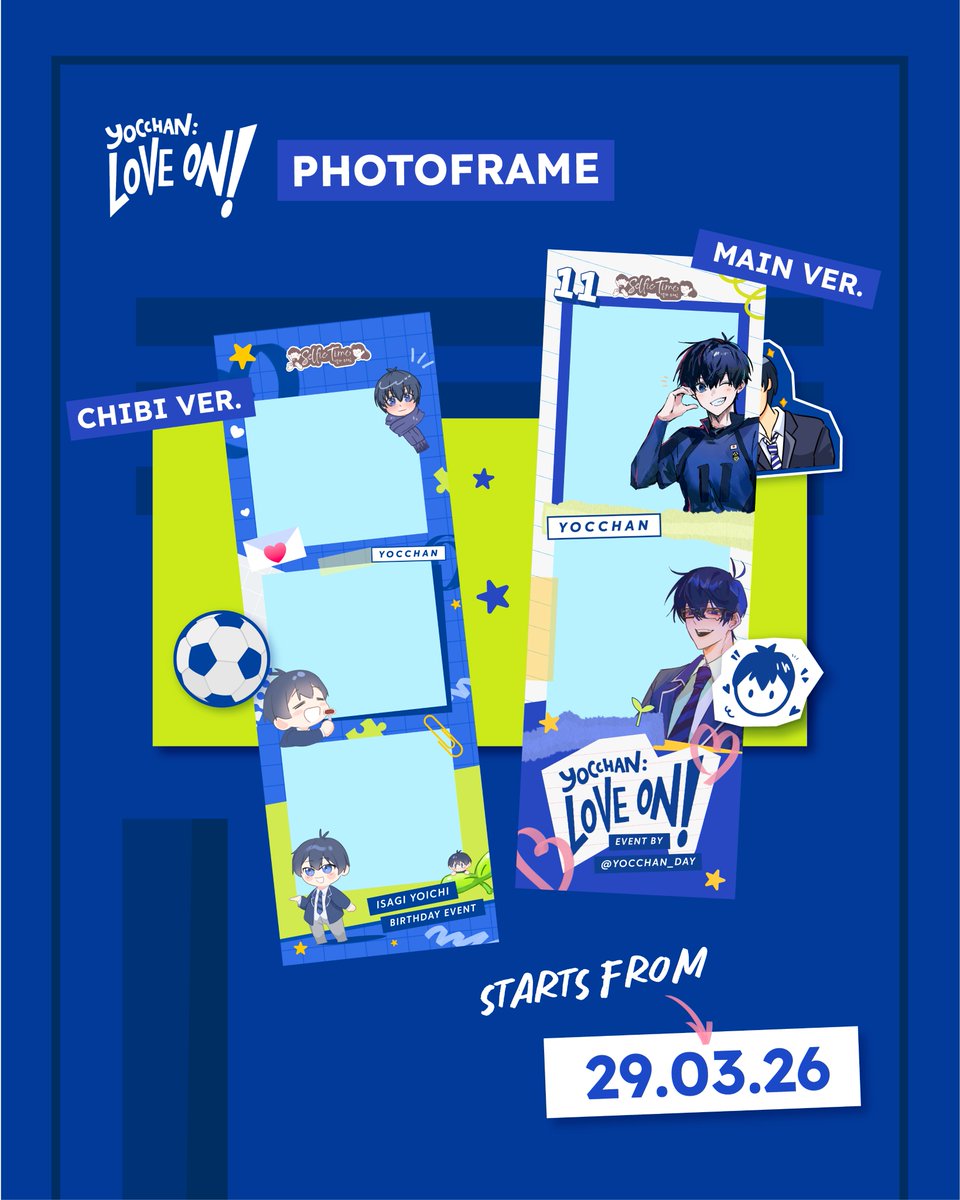 YOCCHAN: LOVE ON!💙 tweet media