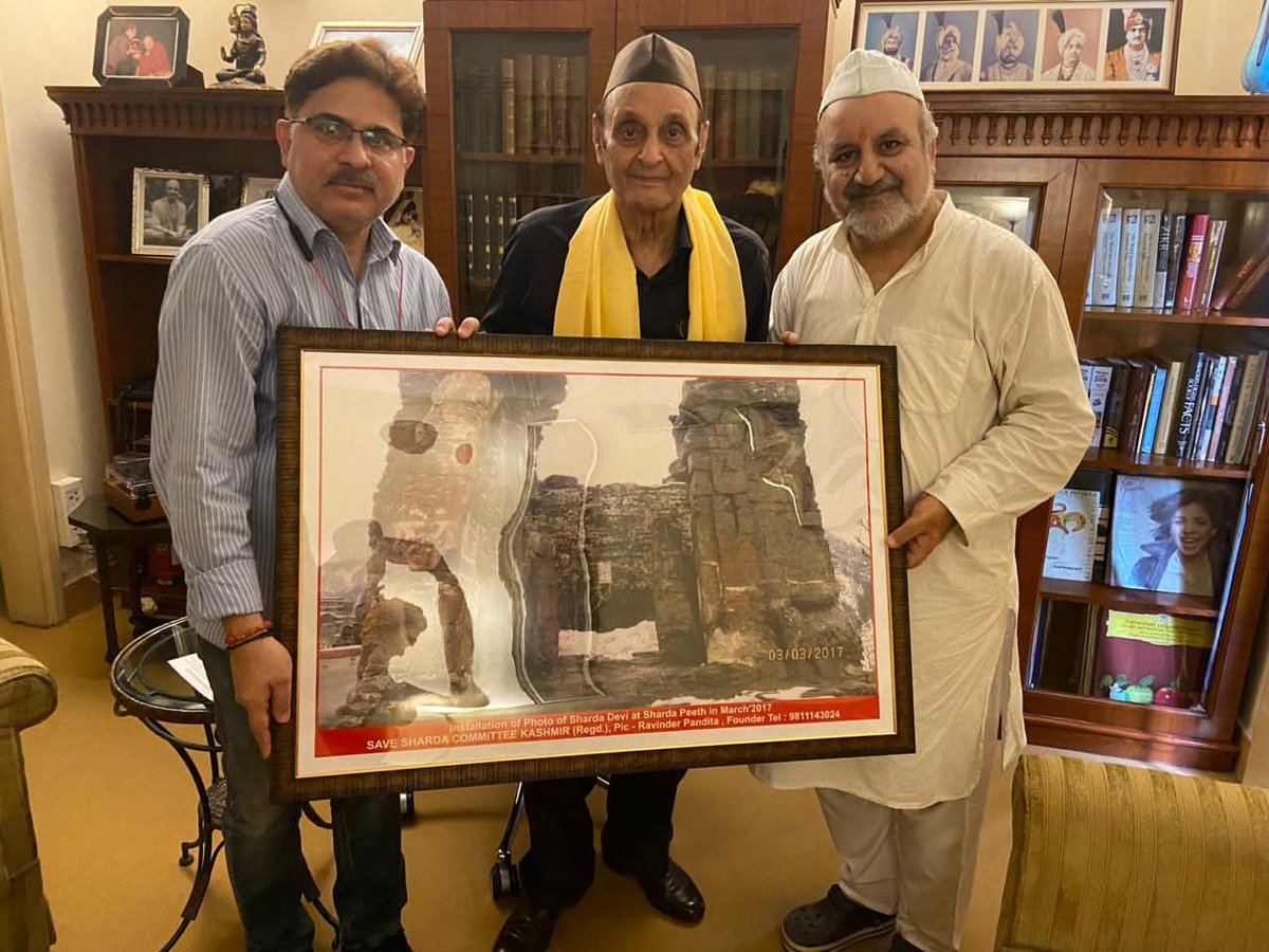 Ravinder Pandita(Save Sharda) tweet media