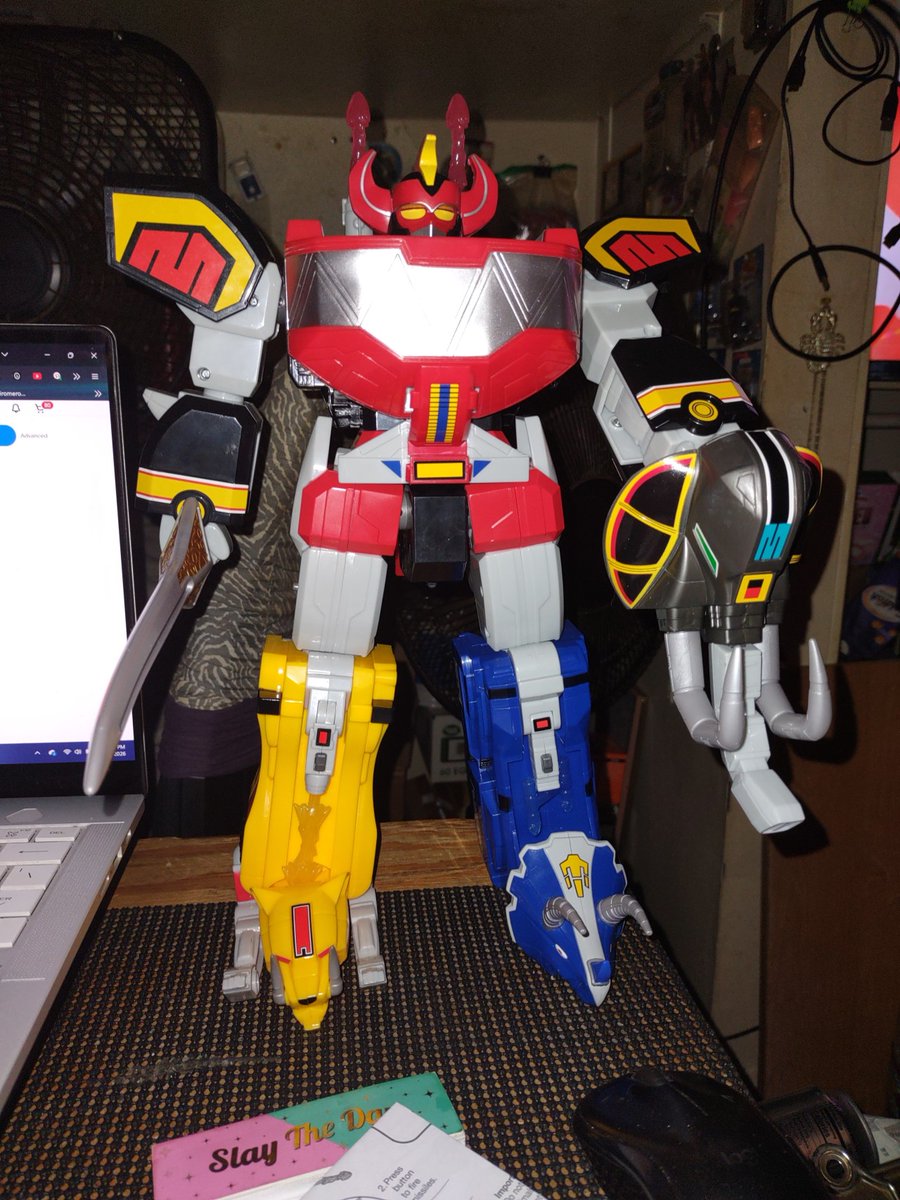 FINISHED!!!! Now What? #PowerRangers #Megazord