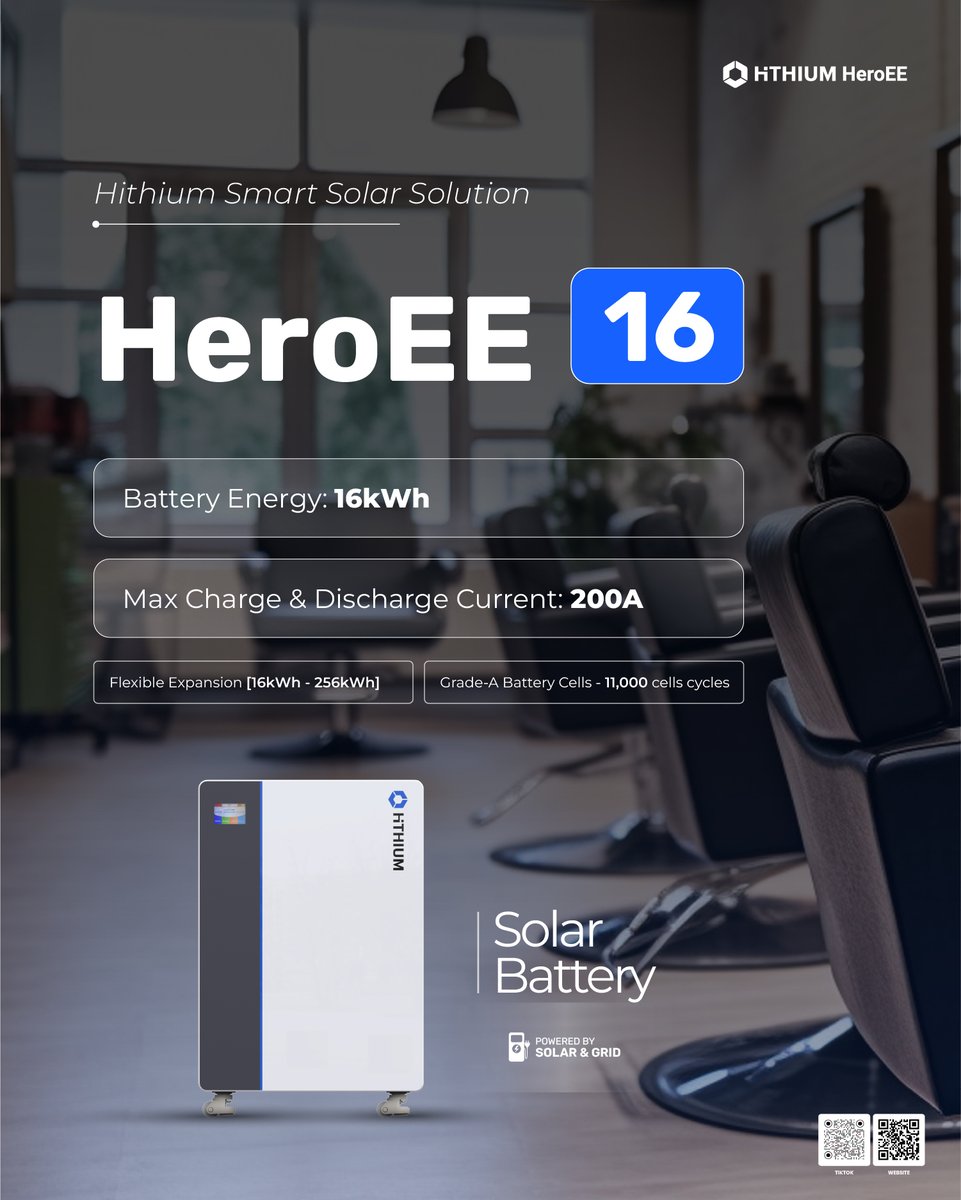HeroEEHithium's tweet photo. Multiple choice for your Home &amp; Business.

🥳Want to simplify installation and just connect your electricity directly? The MaxPower 8AIO built-in inverter system requires no extra installation.

😀Want more battery capacity? The HeroEE 16 can easily extend up to 256kWh. https://t.co/7YTVM7FhWJ