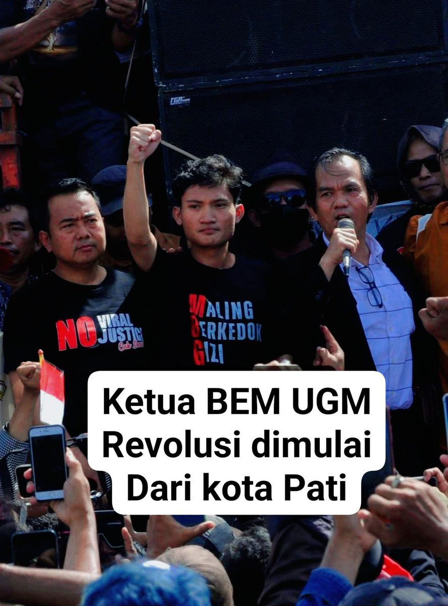 secr3thm4nz56's tweet photo. AYO REVOLUSI...

KETUA BEM UGM REVOLUSI DIMULAI DARI KOTA PATI....‼️

#DesakPrabowoKeluarBoP
#DesakPrabowoKeluarBoP
🆘🆗 https://t.co/NjaabYQXJU