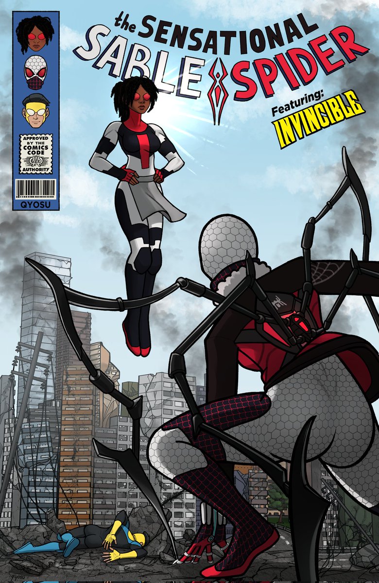 Nerdri_V2's tweet photo. @vxpider Tbe Sensational (or sometimes Invincible) Sable Spider!

I have spent far too much time and money on my lil baby... https://t.co/wLTRmp7NaG