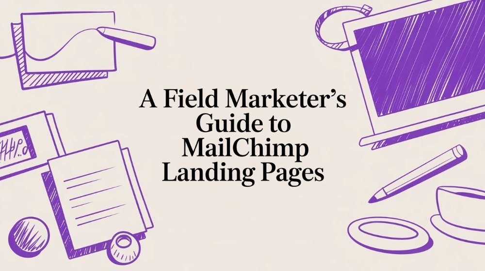 punchtownparry's tweet image. Your event landing pages getting traffic but not conversions? 

Learn the field marketer's playbook for high-converting Mailchimp pages that actually turn engagement into leads. 

dub.sh/mb6HgKF 

#EventMarketing #LeadGen #Mailchimp