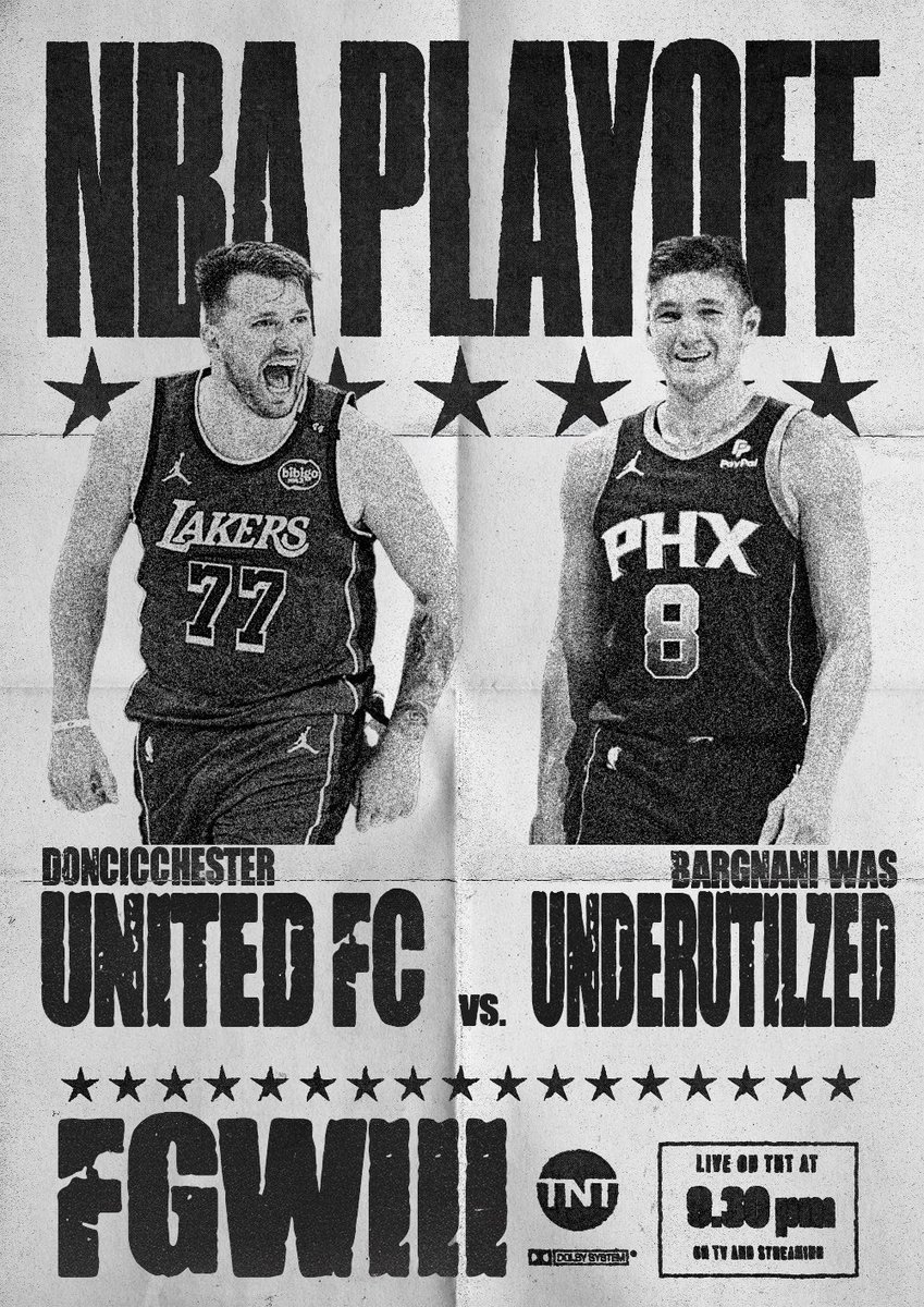 FGWNewsReport's tweet photo. The No. 4 seed DoncicChester United FC will face the No. 5 seed Bargnani Was Underutilzed in the FGW Quarter Finals. https://t.co/ousn6KxlHb