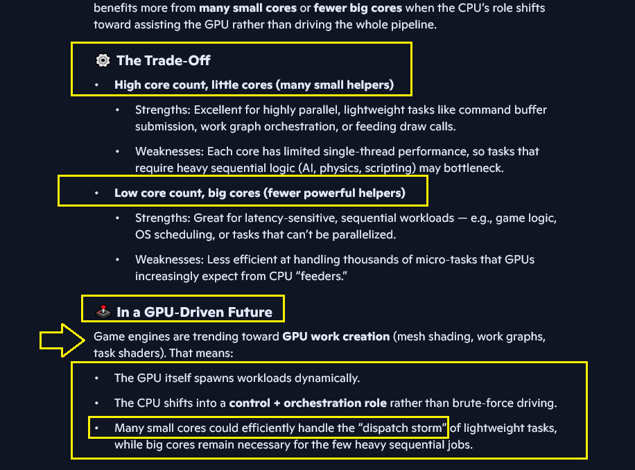 Helix=next step, thats why i said the little core is to help ...