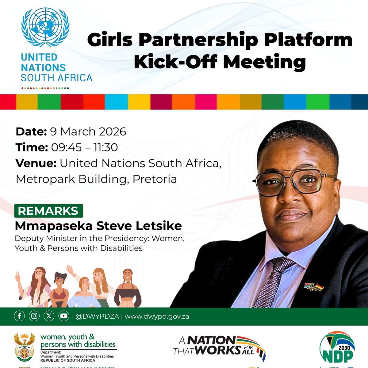 Dept of Women, Youth & Persons with Disabilities tweet media