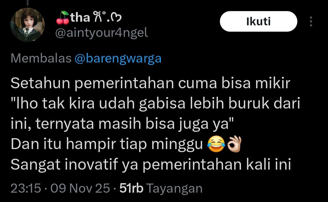 FebriantoSukron's tweet photo. @tanyakanrl https://t.co/amQakR9UkY