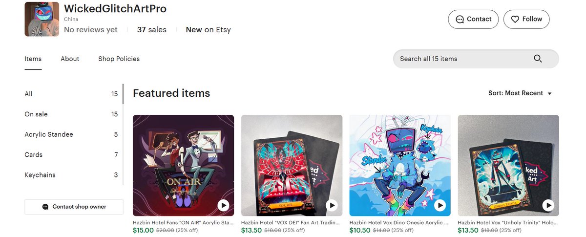 railwynn's tweet photo. UPDATE:

The seller replied back to me, they've now removed my item on their store. I'm keeping this post up because there are still art in there that could still be stolen. Thank you for the support. https://t.co/UNG0pEK88k