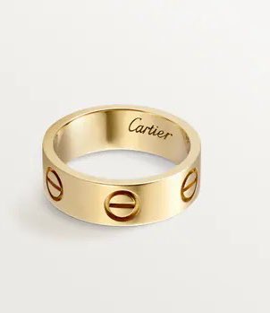 ตอนที่คุณด่าผม ผมกำลังมองคุณผ่านมือที่ใส่แหวน Cartier LOVE Ring ที่ทำจากทองคำ 18k ราคา 70,000 กว่า (,; ⩌ ;,)
