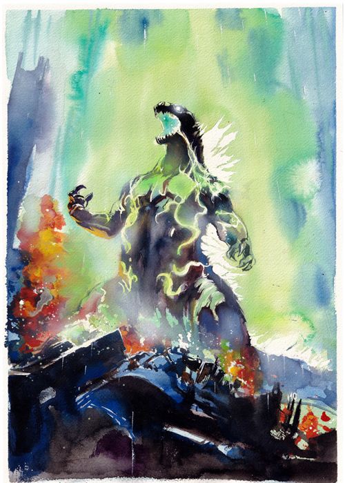 Itoscaresme's tweet image. Ghost work Some paint! #Watercolor #ArtLife #Samurai