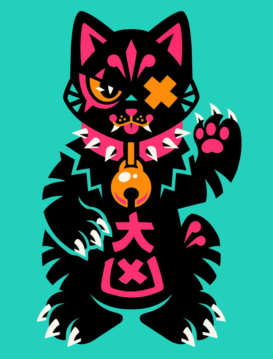 不運な猫 🐈‍⬛