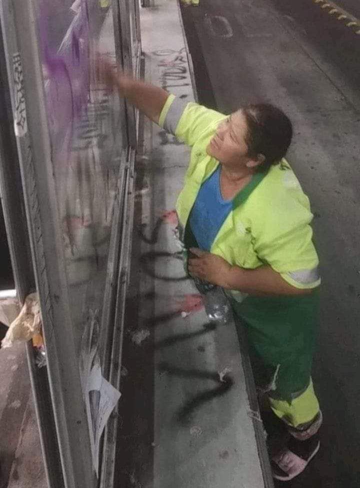 9 de Marzo: Día Internacional de las mujeres que limpian todo el cagadero que dejaron algunas locas, resentidas, huevonas y argüenderas en la marcha del 8M.