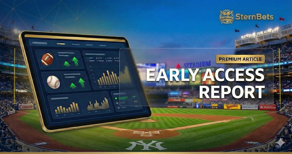 SternBets's tweet photo. SternBets Early Access Report: Monday
World Baseball Classic + Other bets for Monday!
https://t.co/fw67yuPDtR
#SternBets #DTL #OnlyBets #EarlyEdge #Betting #WBC #WBCBets #SportsAnalysis #BestBets #GamblingTwitter #GamblingX https://t.co/CaycEEioHv