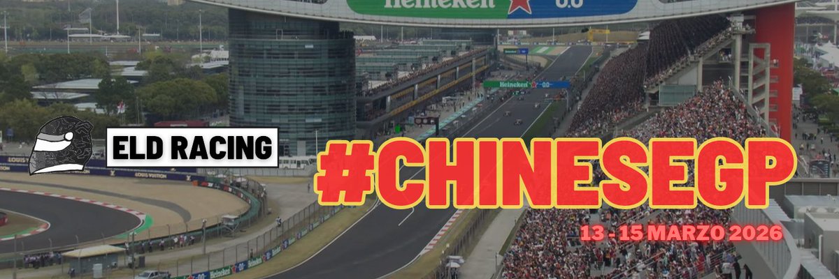 EldRacing's tweet photo. ¡ESTAMOS EN SEMANA DE CARRERA!
¡¡Estamos listos para el Gran Premio de China 2026!!
BIENVENIDOS AL CIRCUITO INTERNACIONAL DE SHANGHAI
#ELDRacing #ChineseGP 🇨🇳 https://t.co/y4MamJBNog