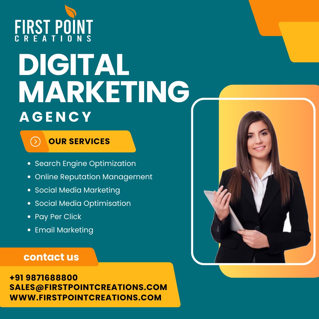 FirstCreat58663's tweet photo. Grow your business online with the right digital strategy. 🚀
At First Point Creations, we provide complete Digital Marketing Agency Services designed to boost your brand visibility, traffic, and sales. https://t.co/GvHE09qFQ9