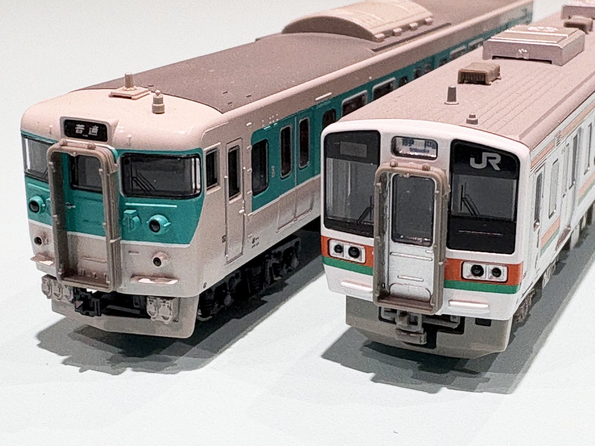 本日発売の塗装済車体キットと一緒に113系・115系完成品セットはいかが