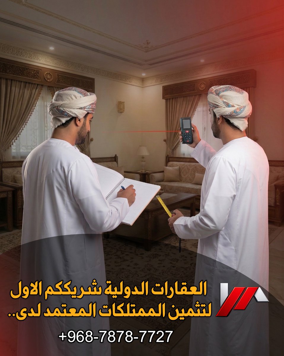 العقارات الدولية.. عقْد من الثقة في التقييم العقاري.
بصفتنا شركة العقارات الدولية، نفخر بكوننا في السوق العقاري العماني واجهتكم المعتمدة لدى أبرز البنوك والمؤسسات التمويلية في السلطنة لتقديم خدمات التثمين العقاري بدقة واحترافية عالية
📞 للتواصل والاستفسار: wa.me/96878787727