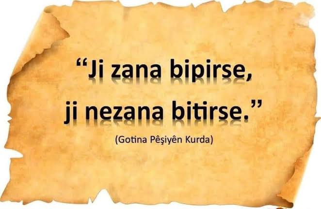 47mardinbeyi47's tweet image. Birbirinden güzel bazı Kürtçe Atasözlerini sizler için flood halinde derledik..

Hazırsanız başlıyoruz..

(#Flood)

1- "Ji zana bipirse, ji nezana bitirse"

Türkçe Anlamı; 
"Bilene sor, bilmeyenden kork"