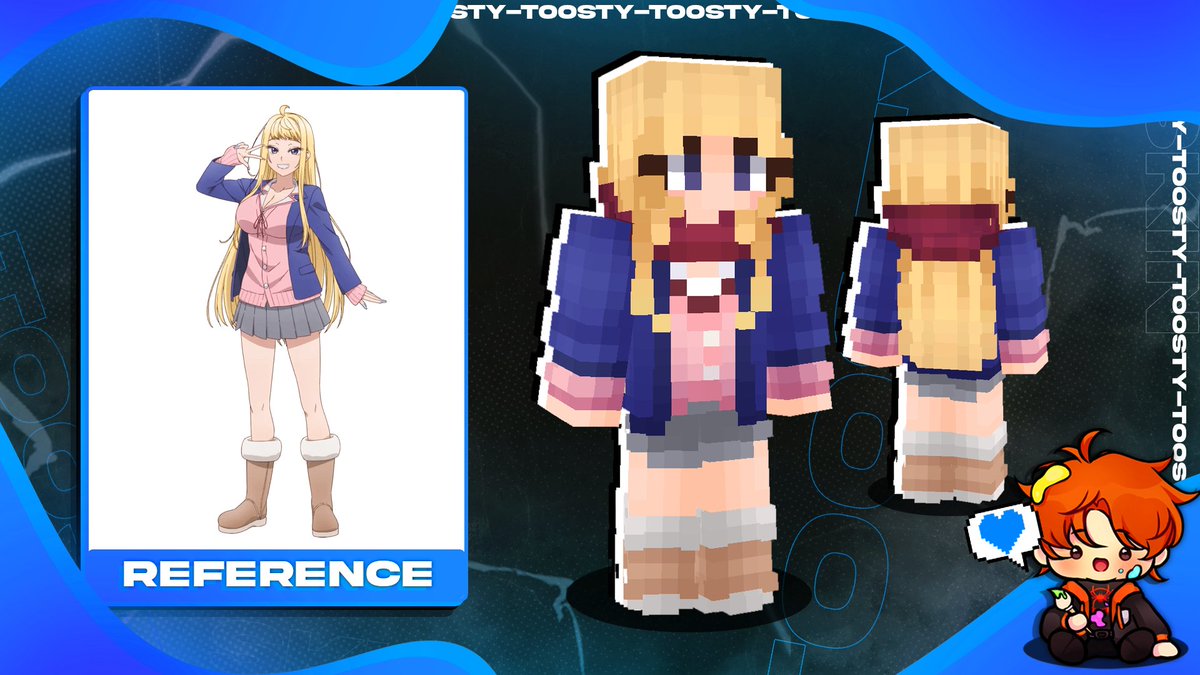 Toostyart's tweet photo. -New Commission :3
-If You Want an External Appearance of Your Own, My Commissions Are Open Link Below
- My Fiverr Profile
https://t.co/BScKGLwsPf
#Minecraft #Minecraftcommissions #MinecraftSkin #commissionsopen https://t.co/E2tikz9tv4