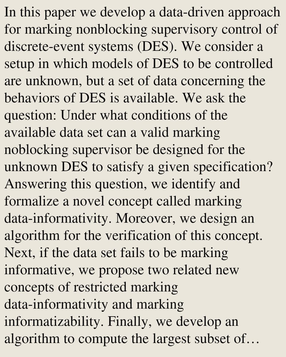 Formal Languages and Automata Theory arXiv tweet media