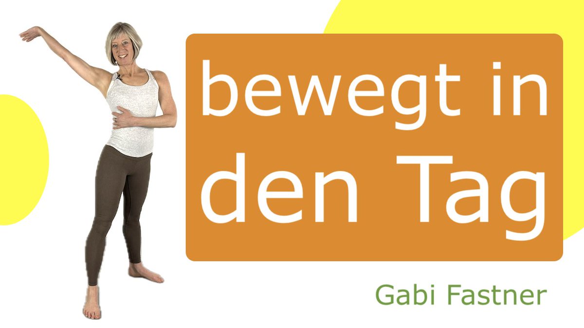gabifastner's tweet image. Hier mein neues Mitmachvideo "🐱 15 min. bewegt in den Tag | Vital-Training für Körper &amp;amp; Kopf, Morgengymnastik im Stehen, o. Geräte"
youtube.com/watch?v=92HWwf…
Viel Spass und Erfolg
#Bewegung #Vital #Kopf #Geist #Gymnastik #Fitness #Morgengymnastik #Frühsport #Video #Figur