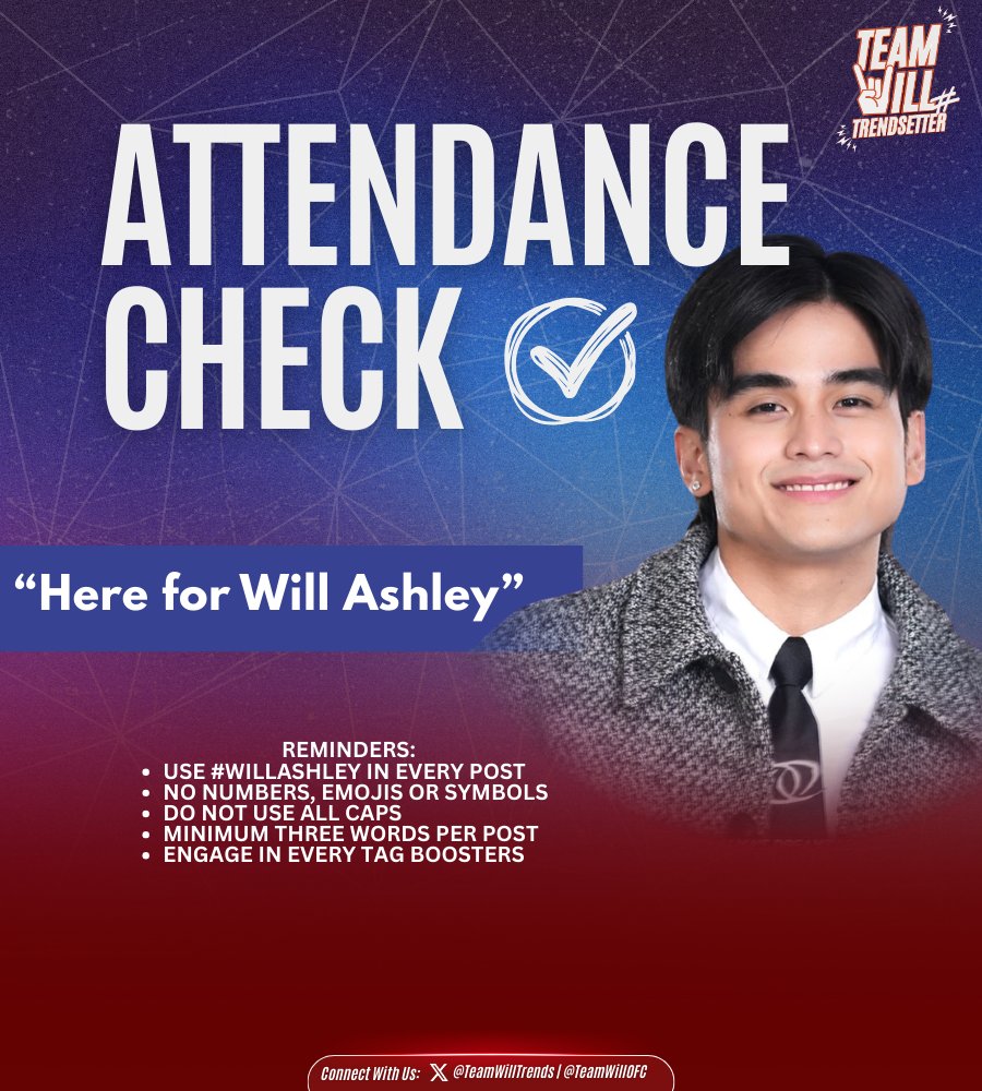TEAM WILL TRENDS tweet media