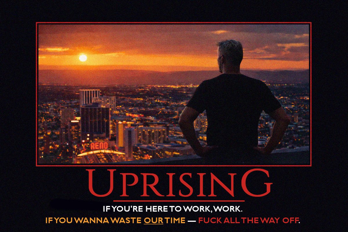 UPRISING tweet media